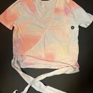 Hollister Pastel Tie-Dye Baby Tee